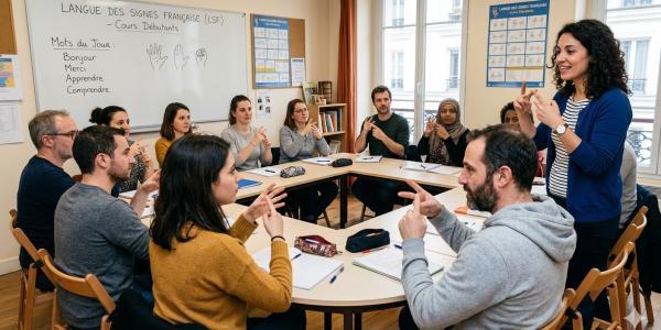 Langue des signes - Débutant - Lundi 19h-20h