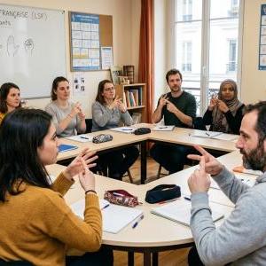 Langue des signes - Avancé - Lundi 20h-21h